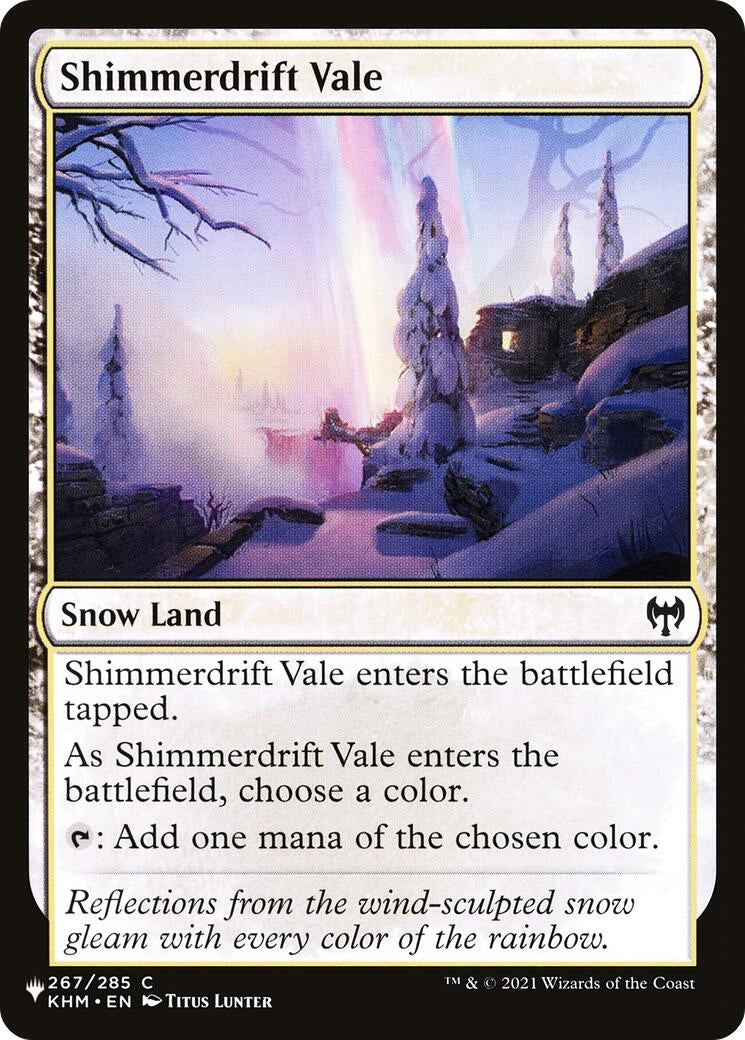 Shimmerdrift Vale (267) [LIST] - MTG Single