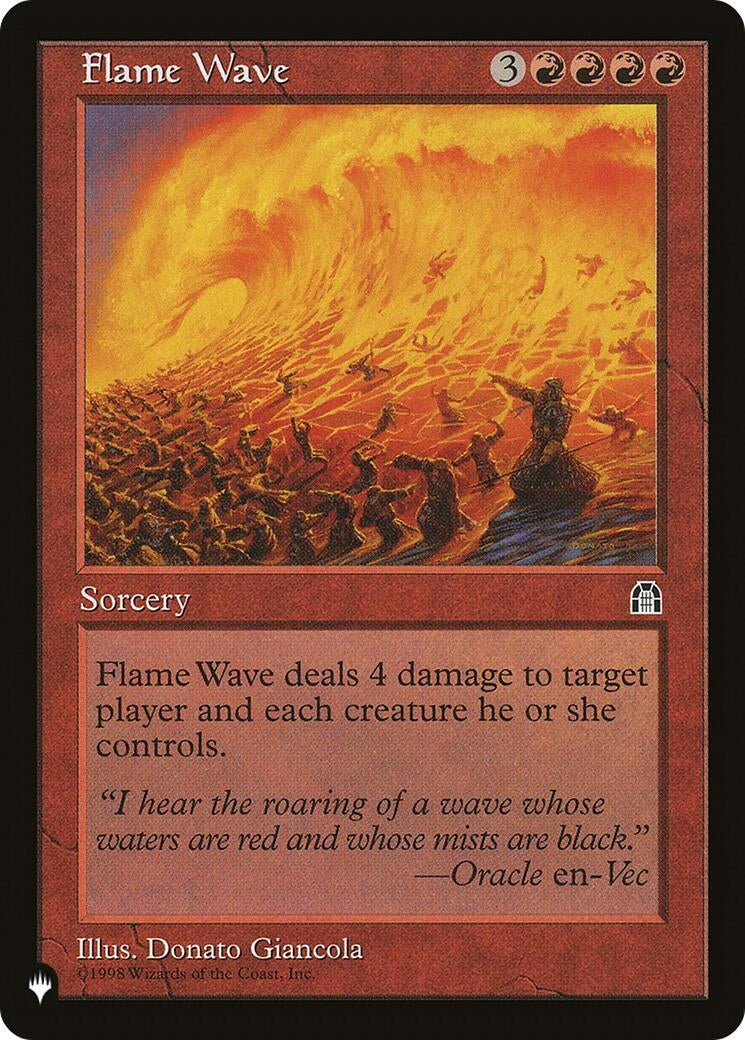 Flame Wave (81) [LIST] - MTG Single
