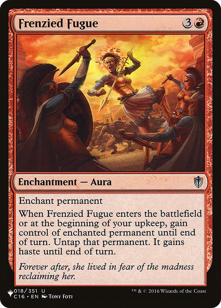 Frenzied Fugue (18) [LIST] - MTG Single