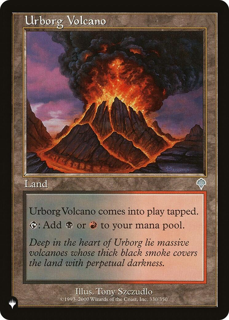 Urborg Volcano (330) [LIST] - MTG Single