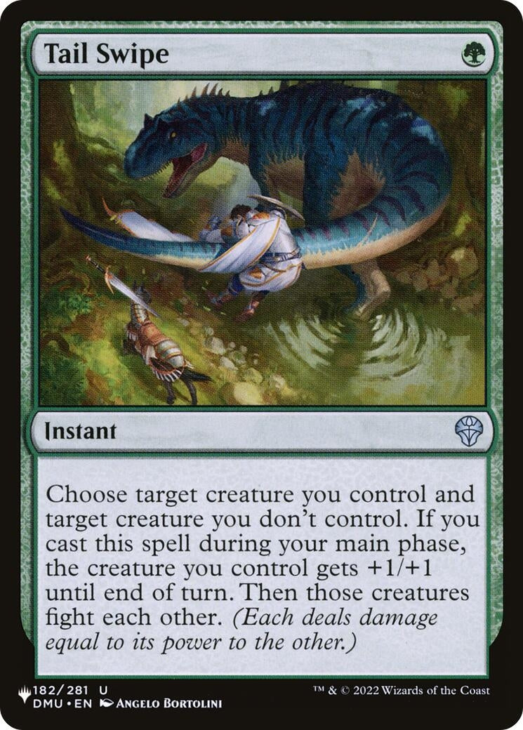 Tail Swipe (182) [LIST] - MTG Single
