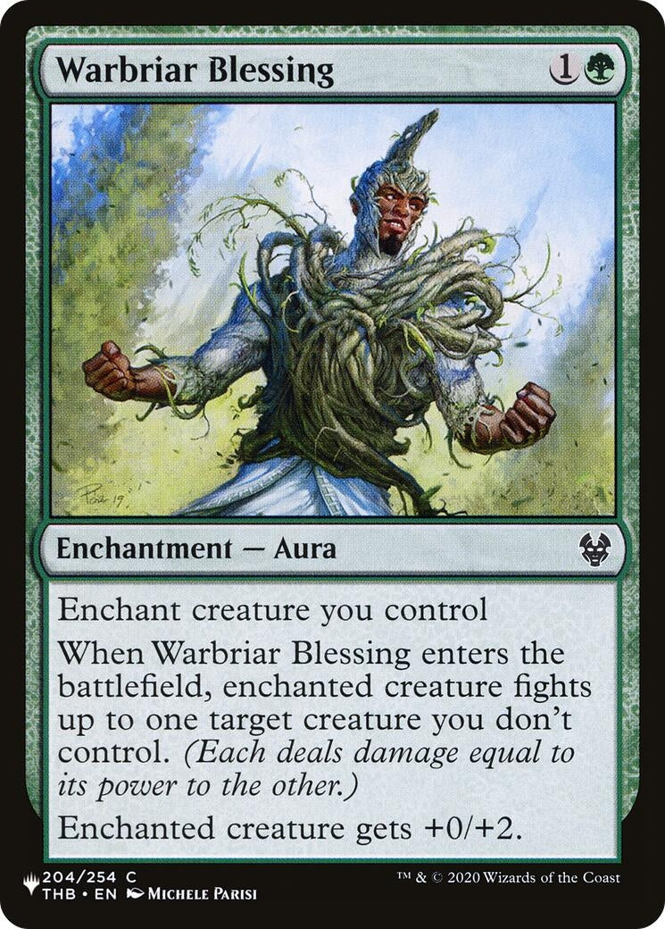 Warbriar Blessing (204) [LIST] - MTG Single