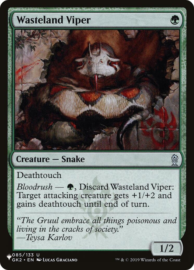 Wasteland Viper (85) [LIST] - MTG Single