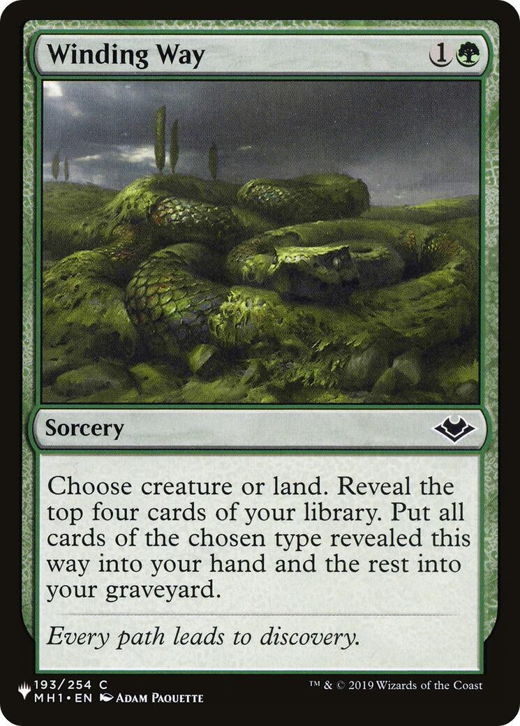 Winding Way (193) [LIST] - MTG Single