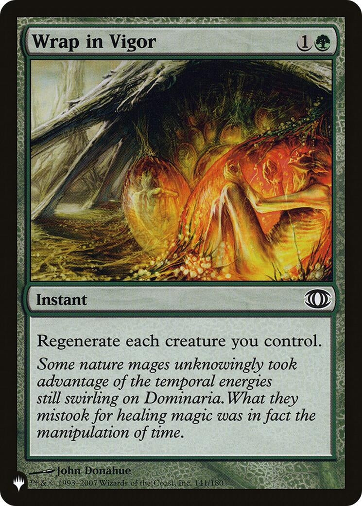 Wrap in Vigor (141) [LIST] - MTG Single