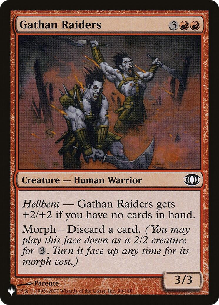 Gathan Raiders (99) [LIST] - MTG Single