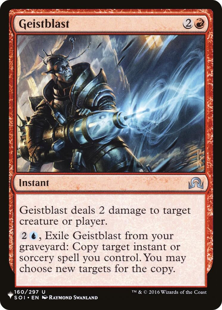 Geistblast (160) [LIST] - MTG Single