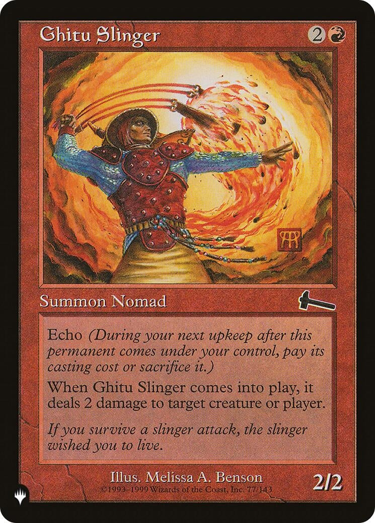 Ghitu Slinger (77) [LIST] - MTG Single