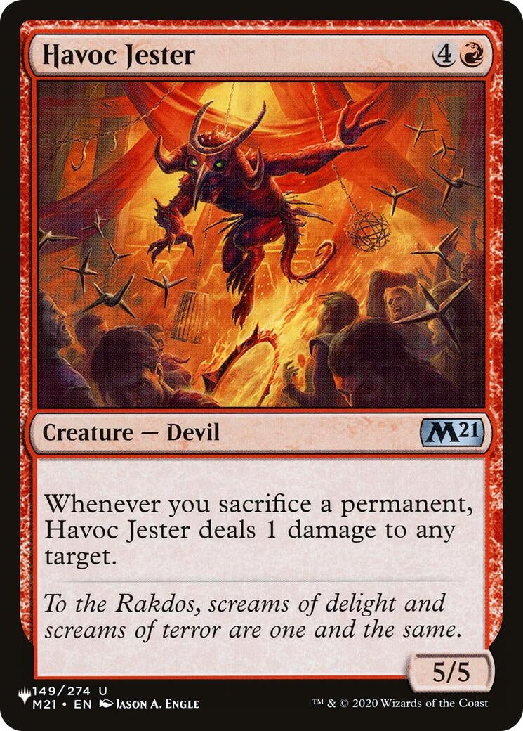 Havoc Jester (149) [LIST] - MTG Single