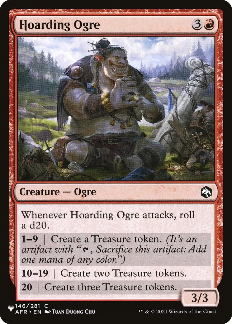 Hoarding Ogre (146) [LIST] - MTG Single