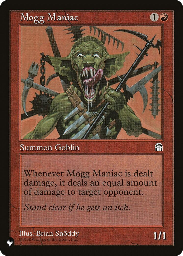 Mogg Maniac [LIST] - MTG Single