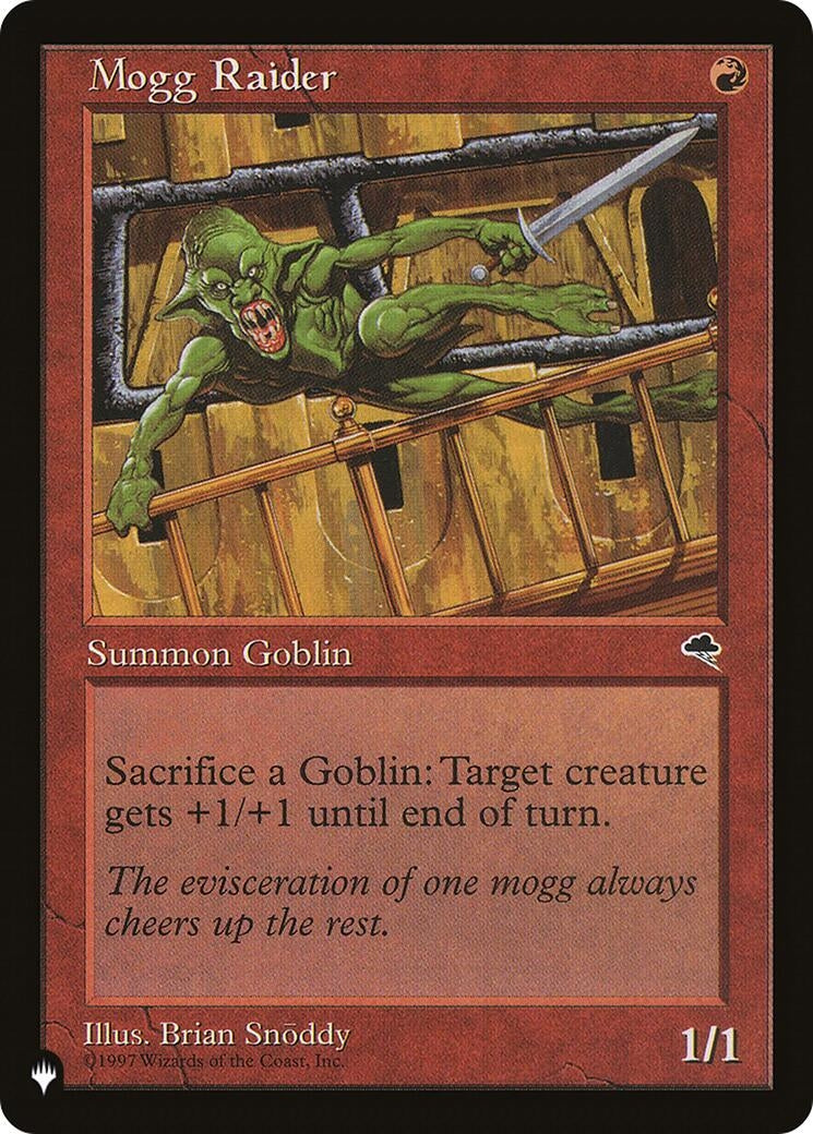 Mogg Raider [LIST] - MTG Single