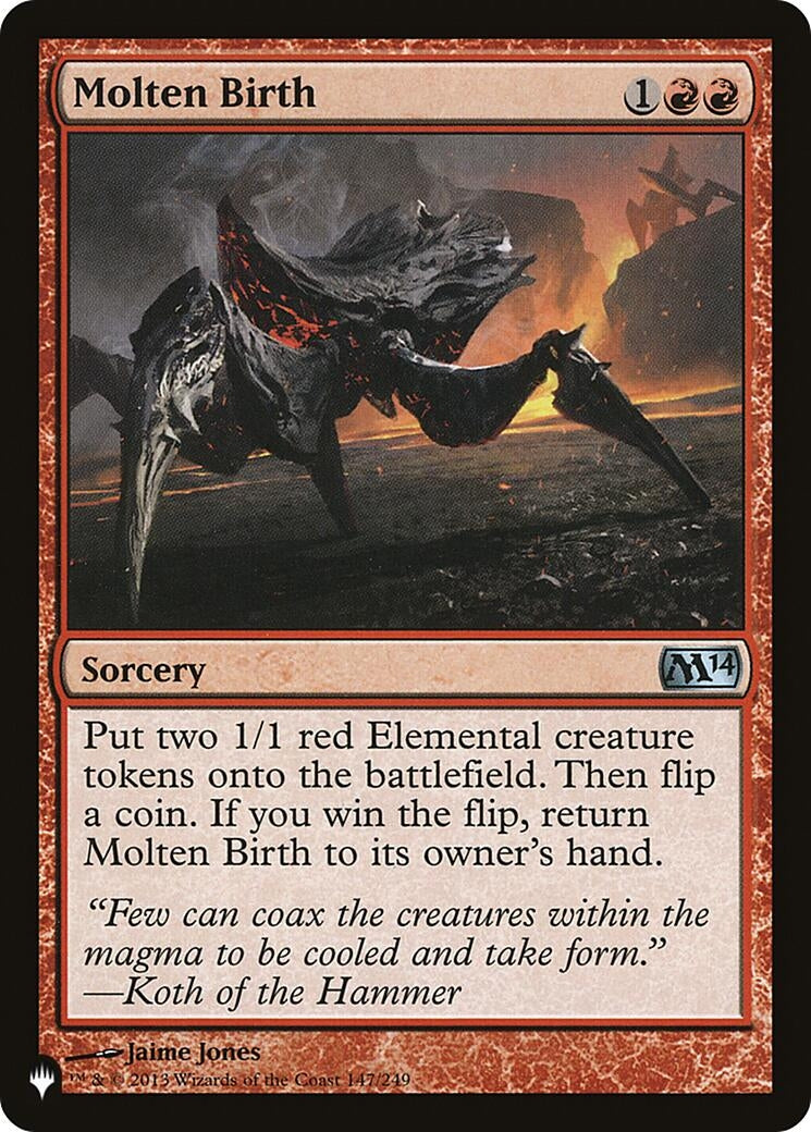 Molten Birth (147) [LIST] - MTG Single