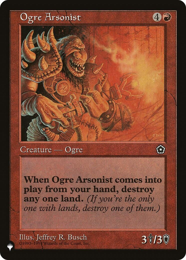 Ogre Arsonist [LIST] - MTG Single