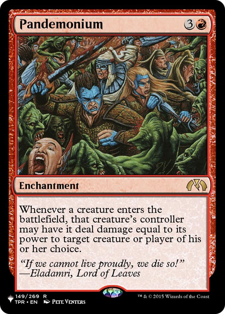 Pandemonium (TPR) (149) [LIST] - MTG Single