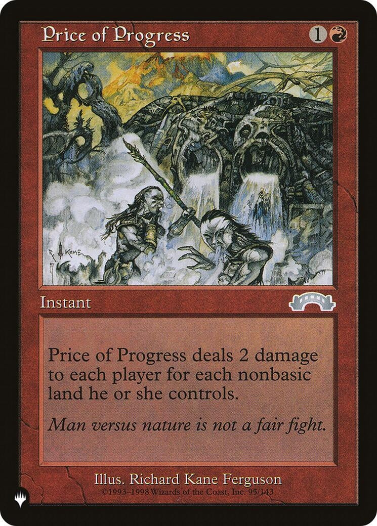 Price of Progress (EXO) (95) [LIST] - MTG Single