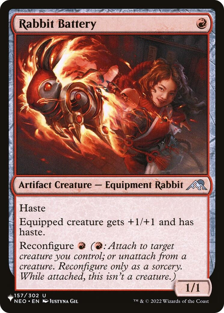 Rabbit Battery (157) [LIST] - MTG Single