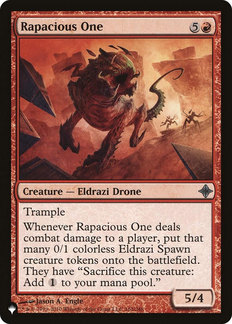 Rapacious One (162) [LIST] - MTG Single