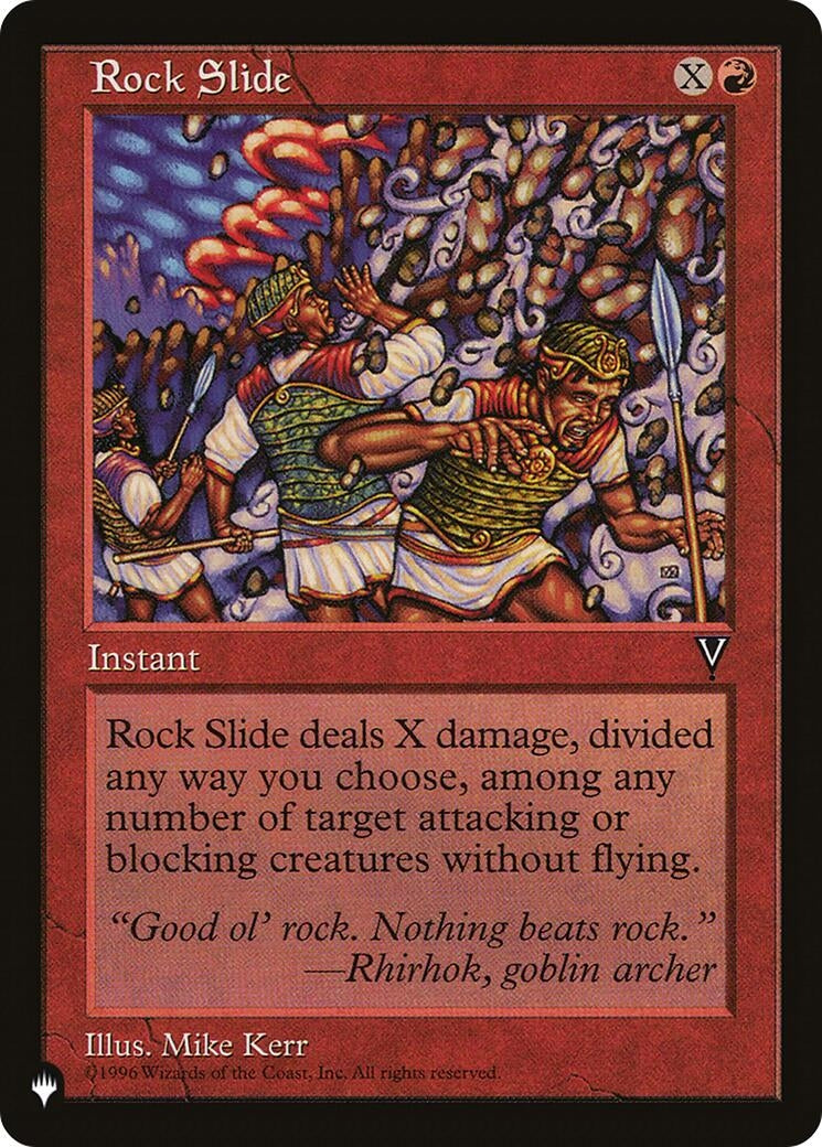 Rock Slide [LIST] - MTG Single