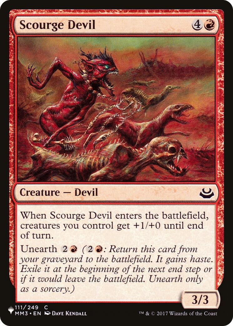 Scourge Devil (111) [LIST] - MTG Single