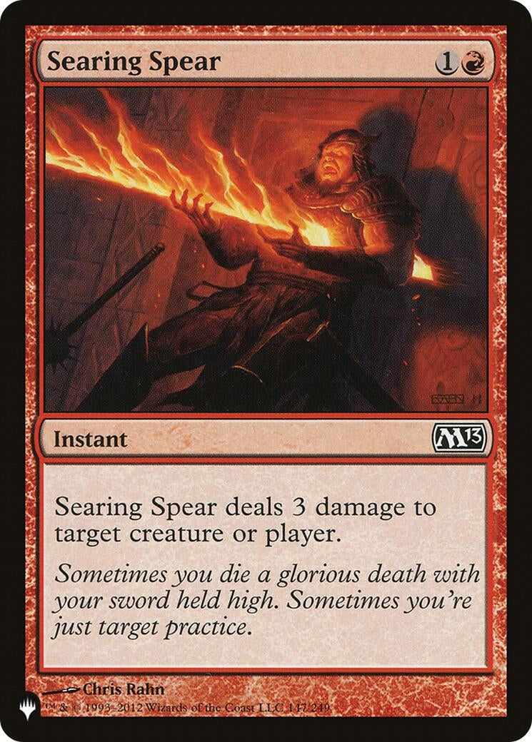 Searing Spear (147) [LIST] - MTG Single
