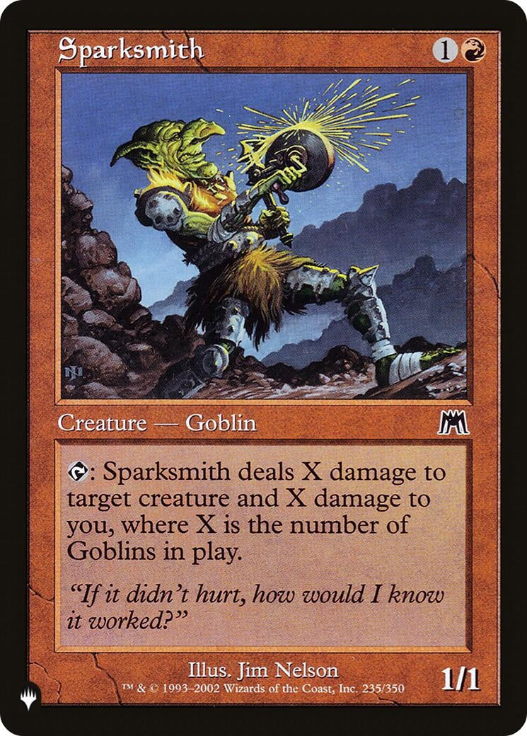 Sparksmith (235) [LIST] - MTG Single