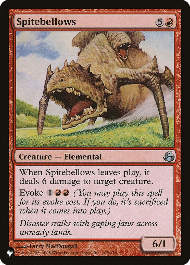 Spitebellows (105) [LIST] - MTG Single