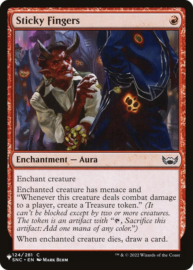 Sticky Fingers (124) [LIST] - MTG Single