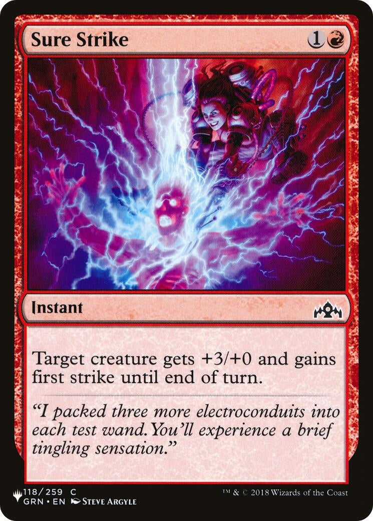 Sure Strike (118) [LIST] - MTG Single