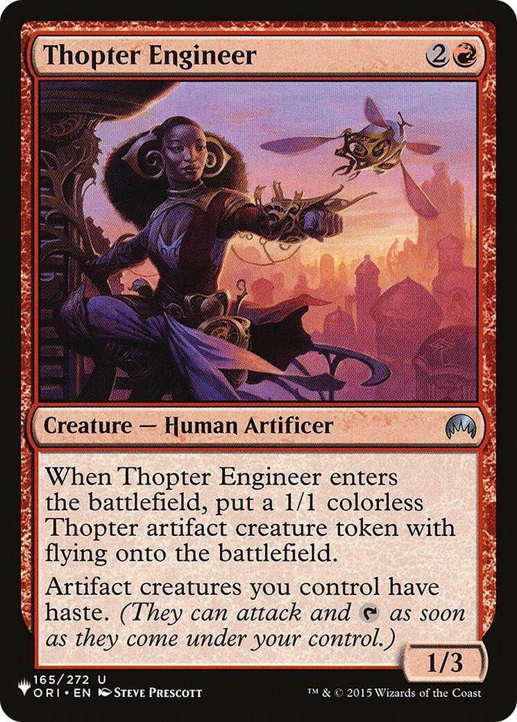 Thopter Engineer (165) [LIST] - MTG Single