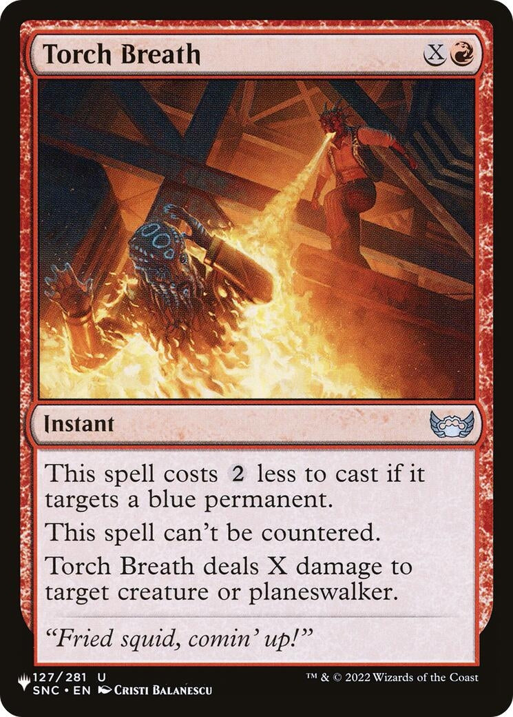 Torch Breath (127) [LIST] - MTG Single