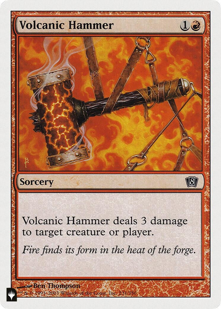 Volcanic Hammer (231) [LIST] - MTG Single