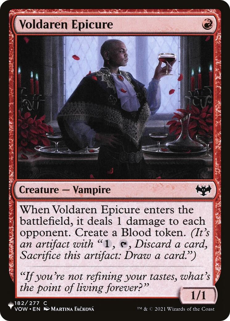 Voldaren Epicure (182) [LIST] - MTG Single