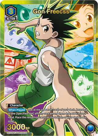 Gon Freecss (006) (R*) (21006) [UE02BT] - Union Arena Single