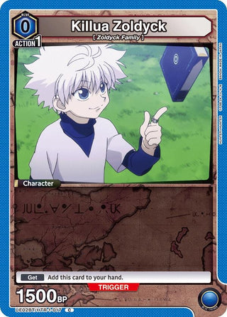 Killua Zoldyck (017) (21017) [UE02BT] - Union Arena Single