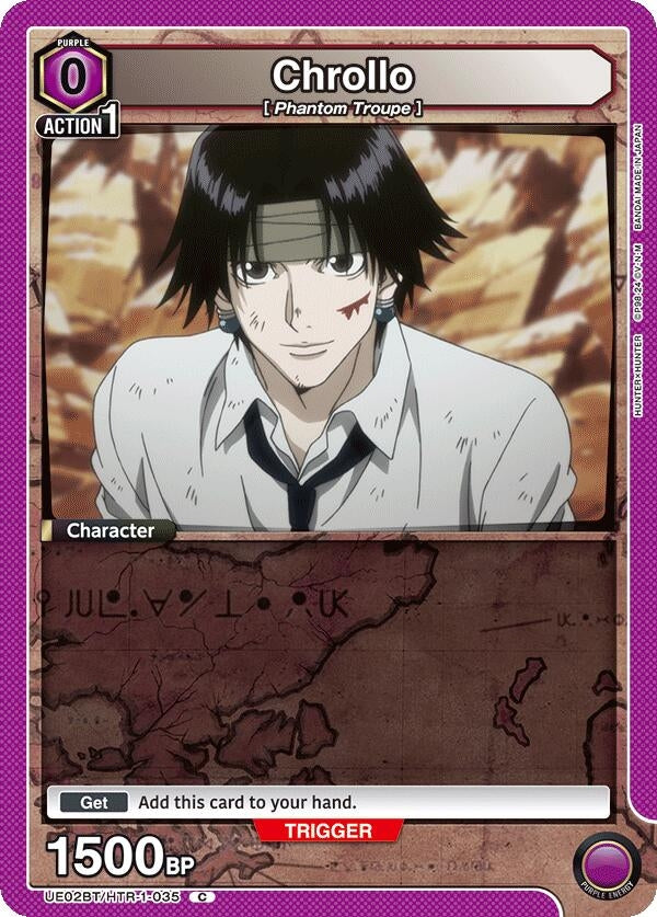 Chrollo (035) (21035) [UE02BT] - Union Arena Single
