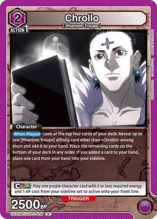 Chrollo (036) (21036) [UE02BT] - Union Arena Single