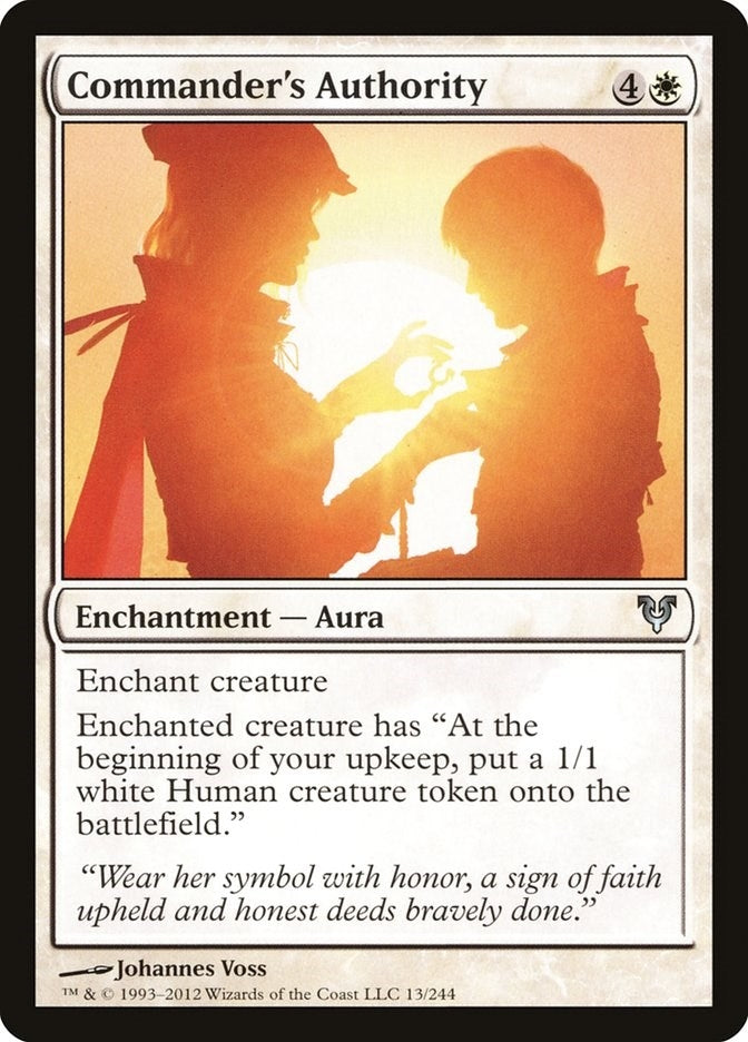 Commander’s Authority (13) [AVR] - MTG Single