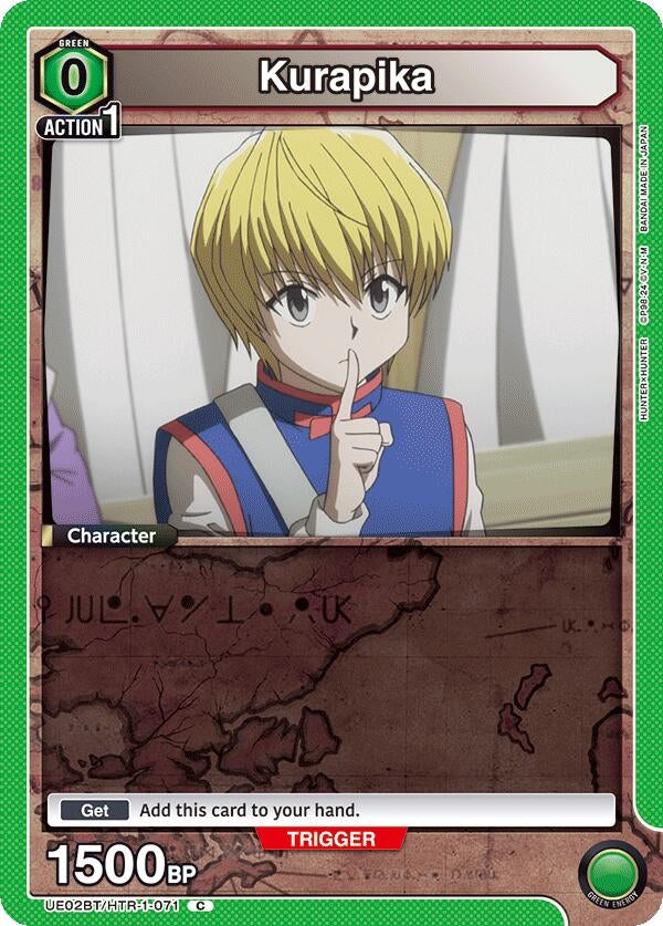 Kurapika (071) (21071) [UE02BT] - Union Arena Single