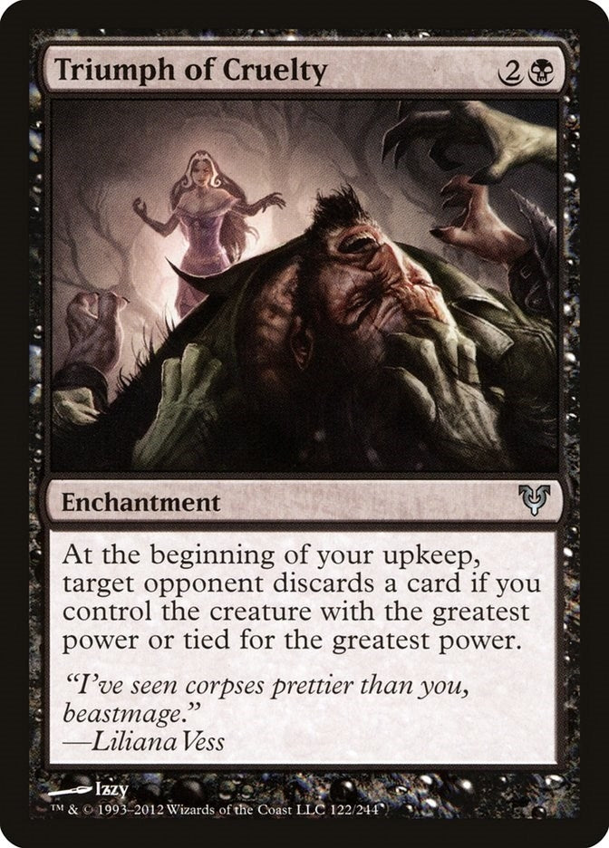 Triumph of Cruelty (122) [AVR] - MTG Single