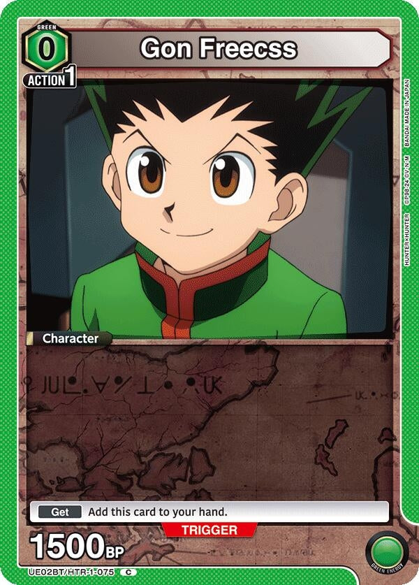 Gon Freecss (075) (21075) [UE02BT] - Union Arena Single