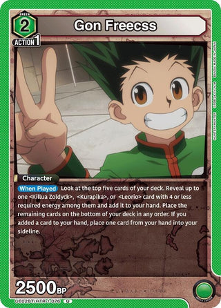 Gon Freecss (076) (21076) [UE02BT] - Union Arena Single