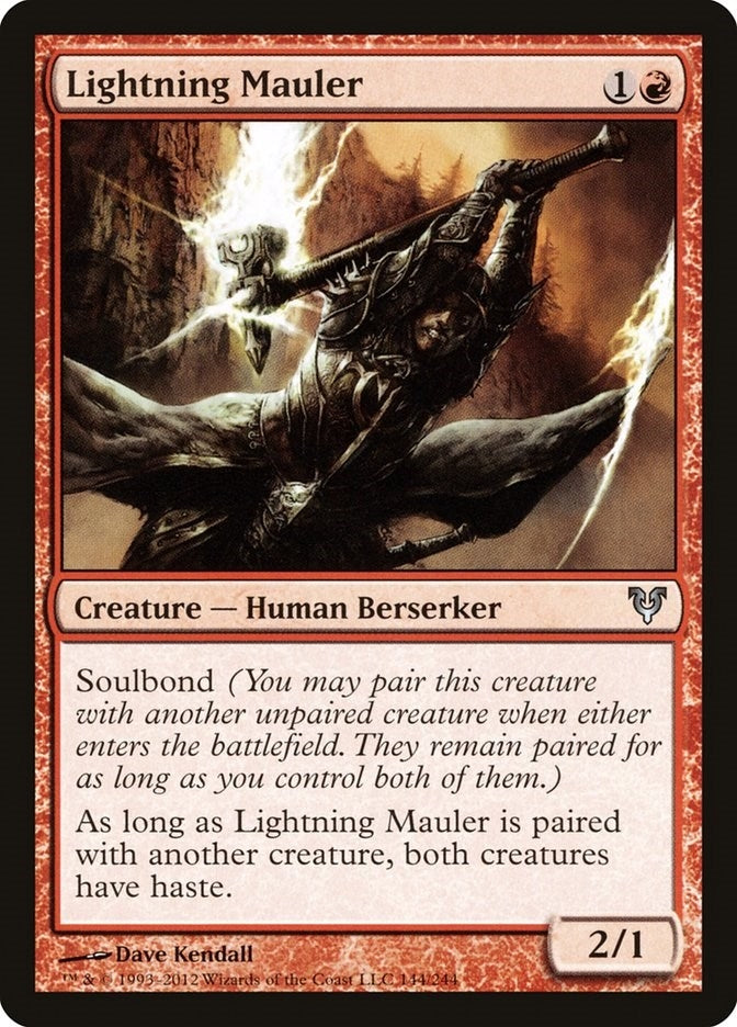 Lightning Mauler (144) [AVR] - MTG Single