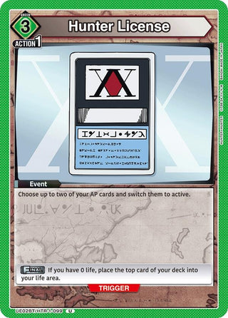 Hunter License (21099) [UE02BT] - Union Arena Single