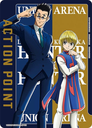Action Point Card (AP03) (Leorio/Kurapika) (2103) [UE02BT] - Union Arena Single