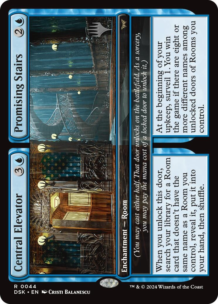 Central Elevator // Promising Stairs (44) [PPDSK] - MTG Single