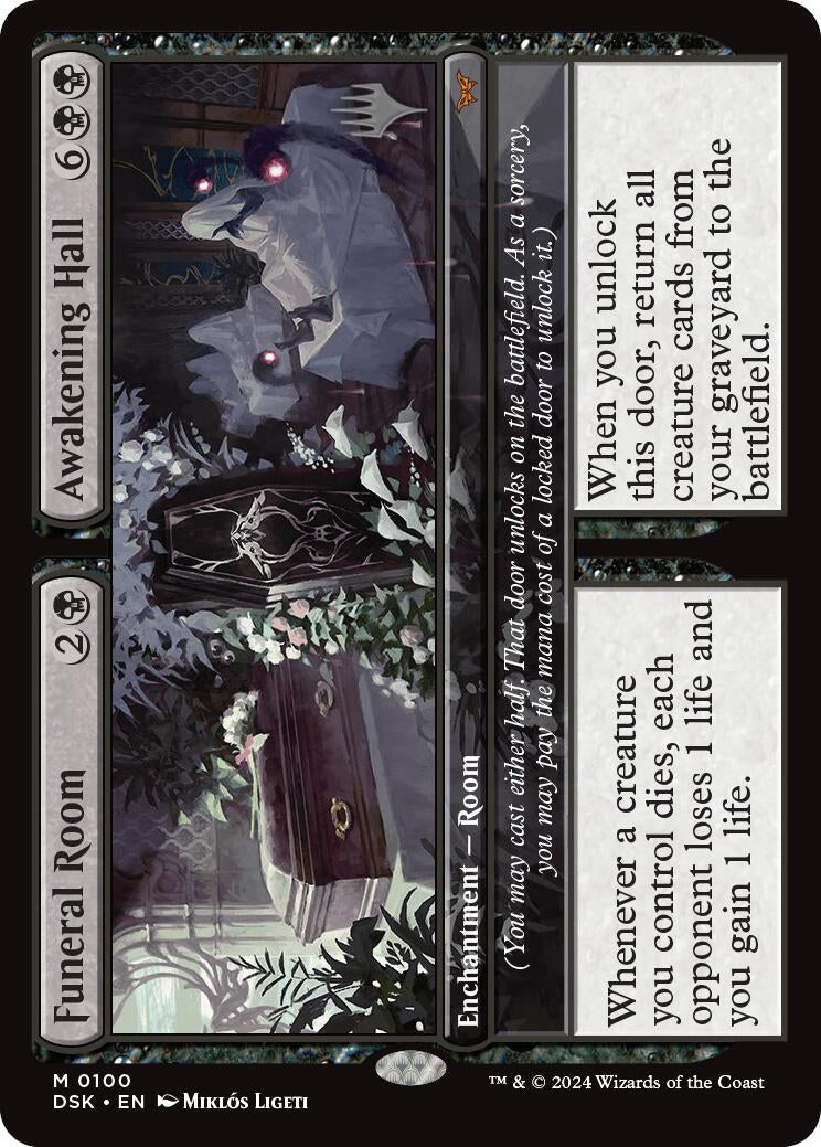 Funeral Room // Awakening Hall (100) [PPDSK] - MTG Single