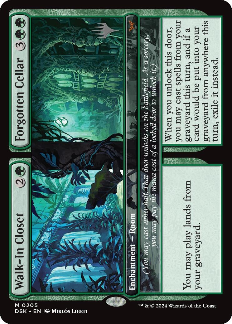 Walk-In Closet // Forgotten Cellar (205) [PPDSK] - MTG Single