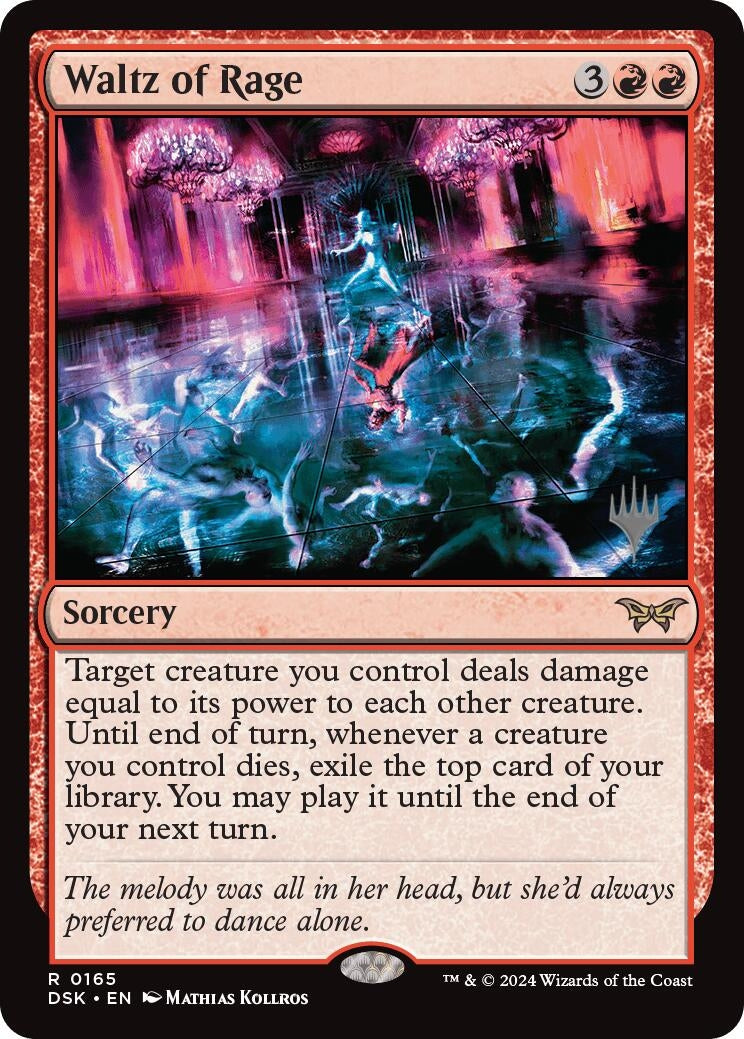 Waltz of Rage (165) [PPDSK] - MTG Single