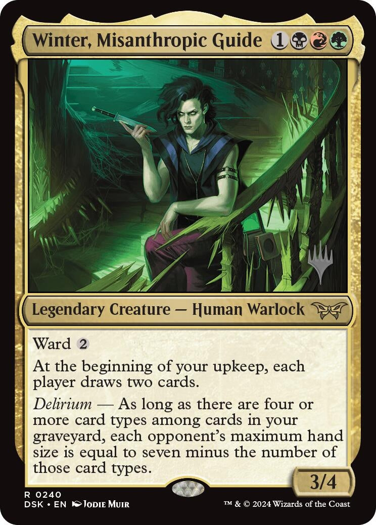 Winter Misanthropic Guide (240) [PPDSK] - MTG Single